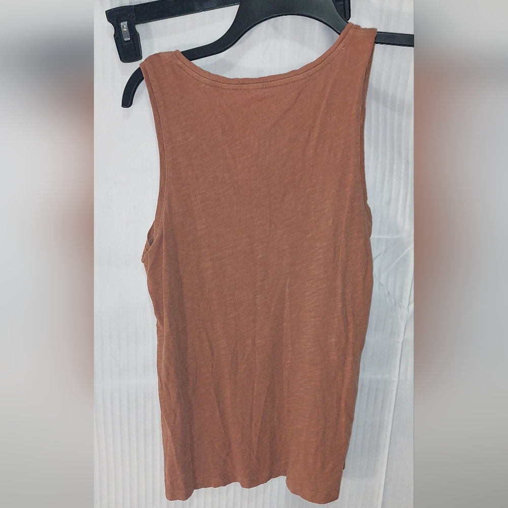 NWT Old Navy XS Orange Relaxed Tank Top - Picture 6 of 6